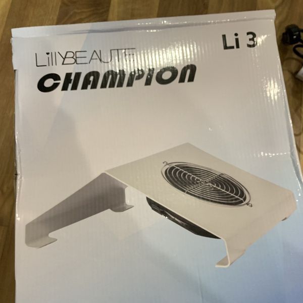 Мощная маникюрная вытяжка Lilly Beaute Li 3 Сhampion 100W 008781 фото