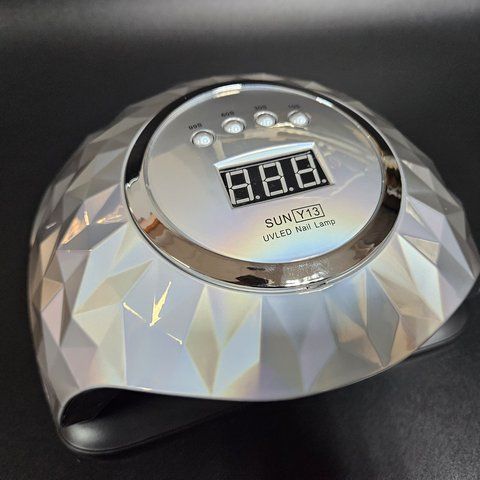 LED лампа для манікюру SUN Y13, 248W Срiбло 004355 фото