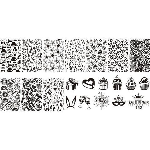 Пластина для стемпинга Designer Professional 12х6см № 152 006966 фото