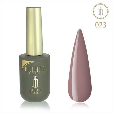 Гель-лак MILANO LUXURY 15 мл No 023 (Вогняна сиєна) 01357/23 фото