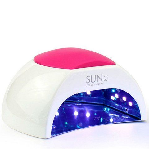 LED+UV лампа для манікюру SUN 2 48 W (Металічна внутрішня) 00006 фото