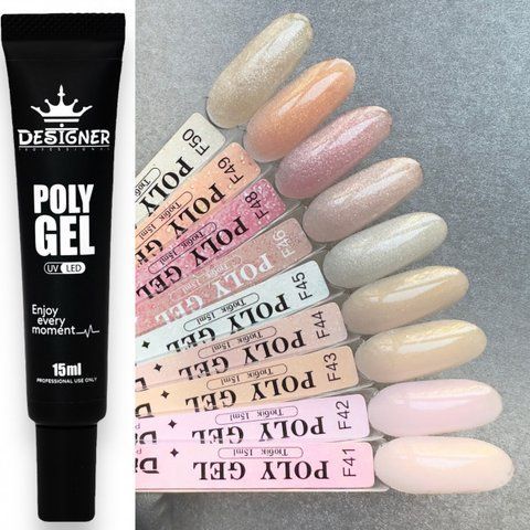 Полігель Designer Professional 15мл. F43 Diamond Mango 009115 фото