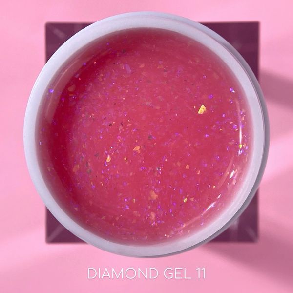 Гель для нарощування LUNA Diamond Gel 15мл. №11 Nat1216 фото