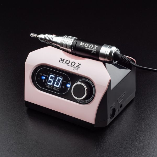 Фрезер Moox Professional X777 для маникюра и педикюра на 50 000 об./мин. и 70W. (Розовый) 008418 фото