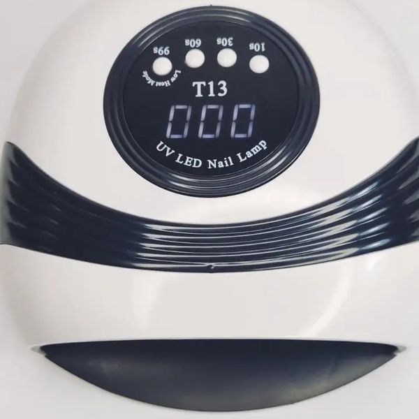 Лампа настольная для маникюра и педикюра T13 158W цвет белый 001867 фото