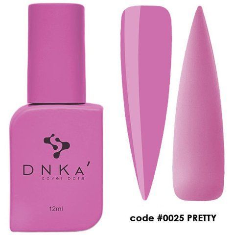 Dnka Cover Base 12мл. №25 Pretty 002529 фото