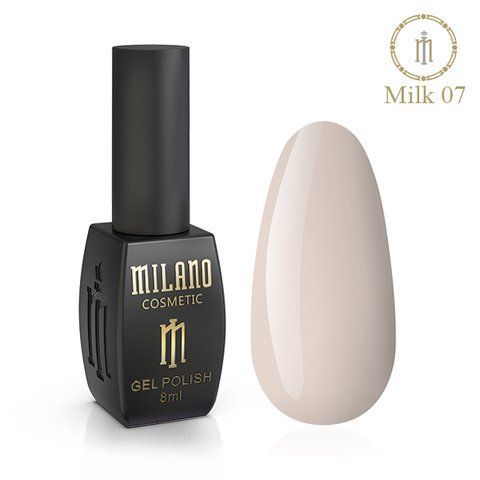 Гель-лак Milano Milk 8 мл No 07 01091 фото