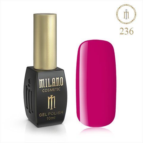 Гель-лак MILANO 10 мл No 236 (Гранатовий) 00986/236 фото