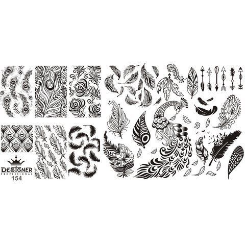 Пластина для стемпинга Designer Professional 12х6см № 154 006967 фото