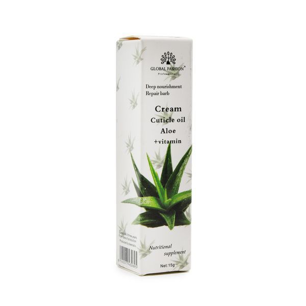 Зволожувальний крем для кутикули 15g Aloe Nat-0522 фото