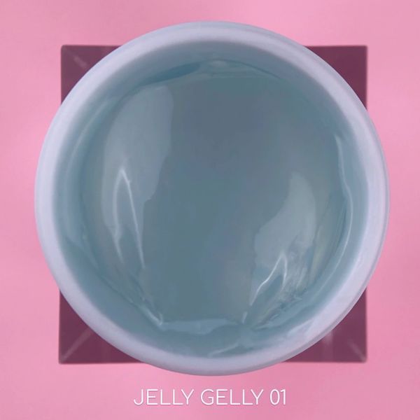 Гель-желе для наращивания ногтей LUNA Jelly Gelly 15мл. №1 Nat1217 фото