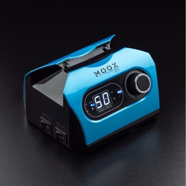 Фрезер Moox Professional X777 для манікюру та педикюру на 50 000 об./хв. та 70W. (Синий) 008419 фото