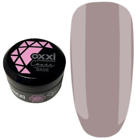 Камуфлирующая база для гель-лака Oxxi Professional Cover Base 30 мл № 35 светло-бежевая 004694 фото