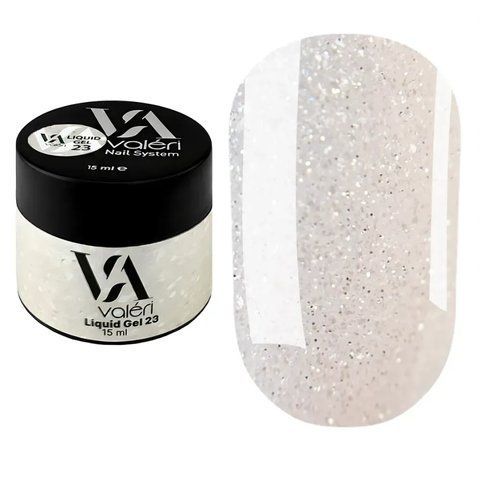 Гель для наращивания 15 мл Liquid Gel Valeri № 23 Nat-0822 фото