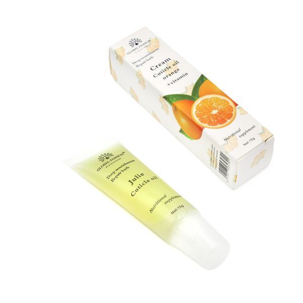 Зволожувальний крем для кутикули 15g Orange Nat-0523 фото