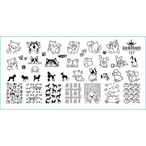 Пластина для стемпинга Designer Professional 12х6см № 157 006969 фото