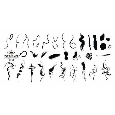 Пластина для стемпинга Designer Professional 12х6см № 093 006919 фото