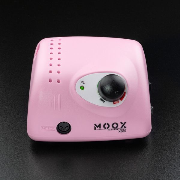 Фрезер Moox Professional X800 для манікюру та педикюру на 50 000 об./хв. та 70W. (Рожевий) 008421 фото