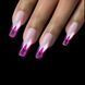 Гелеві тіпси Designer 3D Diamond Fast Gel Tips DF2 Ballerina medium 120шт. Nat-0422 фото 2