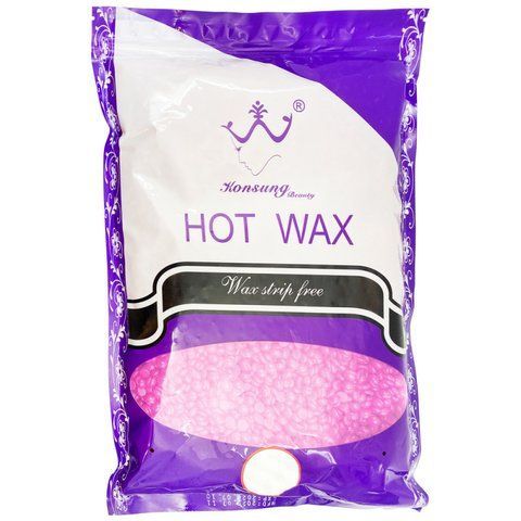 Віск Hot Wax Рожевий 1кг. 00034 фото
