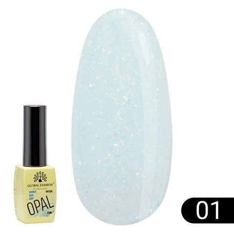 Каучуковая База Opal 8 мл от Global Fashion №01 008454 фото