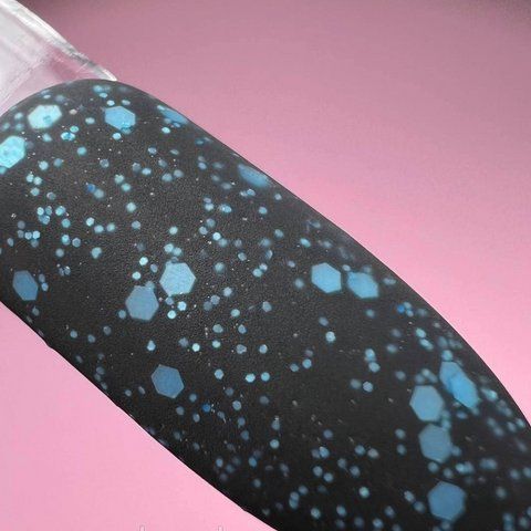 Топ глиттерный Master Professioanl Matte Glitter 10 мл, №04 005188 фото