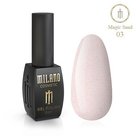 Гель-лак Milano Magic Sand 8 мл No 03 02335 фото