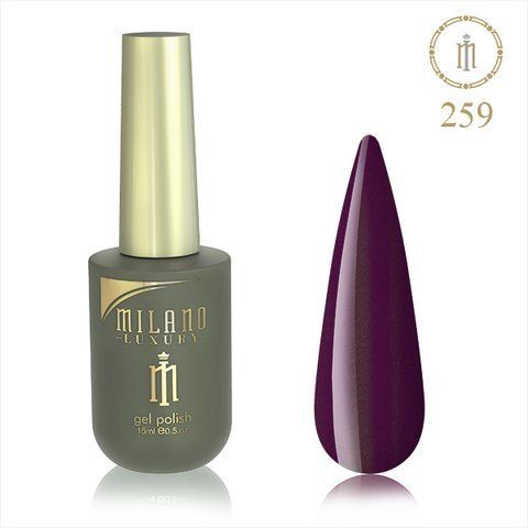 Гель-лак MILANO LUXURY 15 мл No 259 (Чароїт) 01357/259 фото