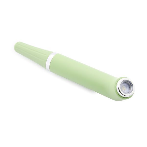 Аппарат для маникюра на аккумуляторе JF-102B 25000 RPM 2 в 1 с уф фонариком 12W Green Nat-0119 фото