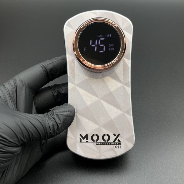 Фрезер Мокс IX11 (Gray) на акуммуляторе 45 000 об./мин. и 35 W. для маникюра и педикюра 0006690 фото