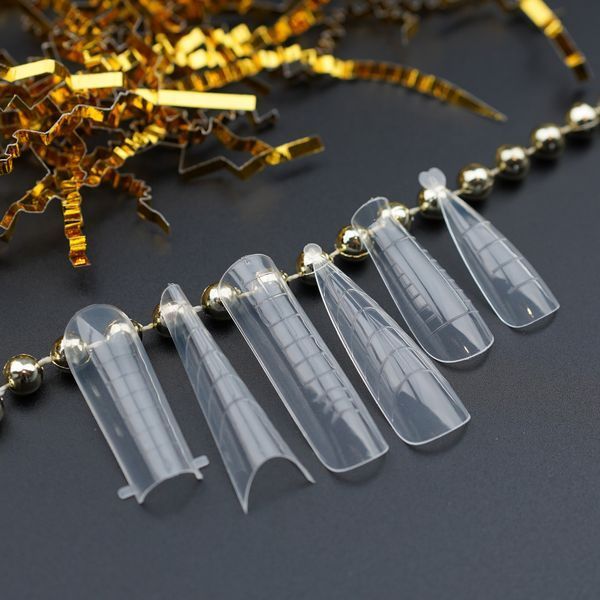 Набір різні верхні форми для нарощування нігтів Designer Professional SET-А Nat-0406 фото