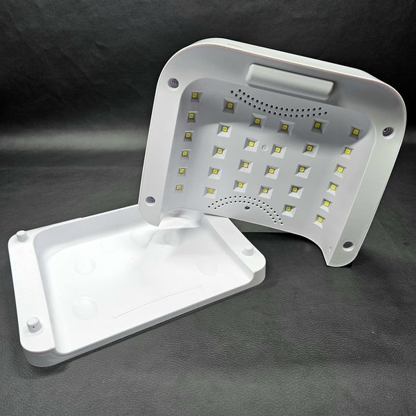 UV/LED лампа на акумуляторі Blueque V10 на 120Вт. Колір білий 003627 фото