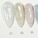 Disco Top Coat Bee Nails DT01 8ml (silver) Nat-0457 фото 5