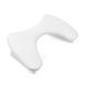 Подлокотник маникюрный для рук Designer (WHITE) с косым наклоном Nat-0258 фото 1