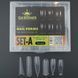 Набір різні верхні форми для нарощування нігтів Designer Professional SET-А Nat-0406 фото 2