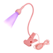 UV/LED &ndash; лампа для сушіння нігтів на прищіпці PINK 0006670P фото 1