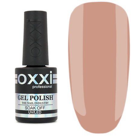 Камуфлирующая база для гель-лака Oxxi Professional Cover Base 15 мл № 27 бежево-розовая нюдовая 004646 фото