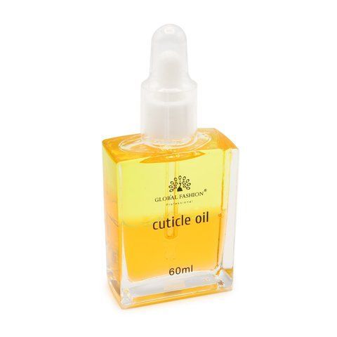 Сухое масло укрепляющее двухфазное для ногтей Global Fashion Lemon 60ml Nat-0525 фото