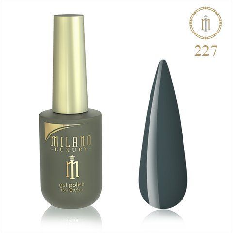 Гель-лак MILANO LUXURY 15 мл No 227 (Кольор річкового рукава) 01357/227 фото