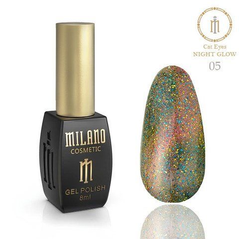 Гель-лак Milano Night Glow Cat Eyes 8мл. №05 04199 фото