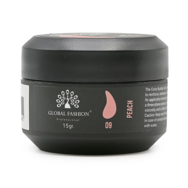 Гель для моделирования ногтей 15 гр, Color Builder Gel 09- Peach Nat-0921 фото