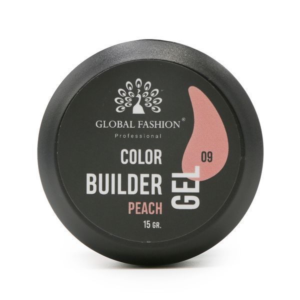 Гель для моделирования ногтей 15 гр, Color Builder Gel 09- Peach Nat-0921 фото