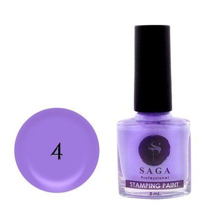 Лак-фарба для стемпінгу Saga Professional Stamping Paint 8 мл, № 04 003696 фото