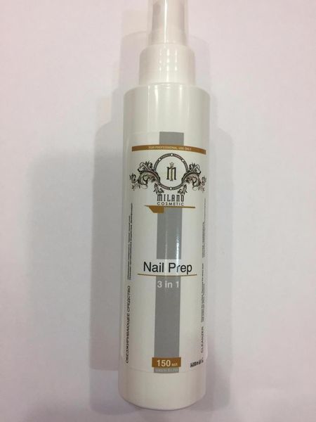 Nail Prep 3в1 MILANO 150 мл. 00573 фото