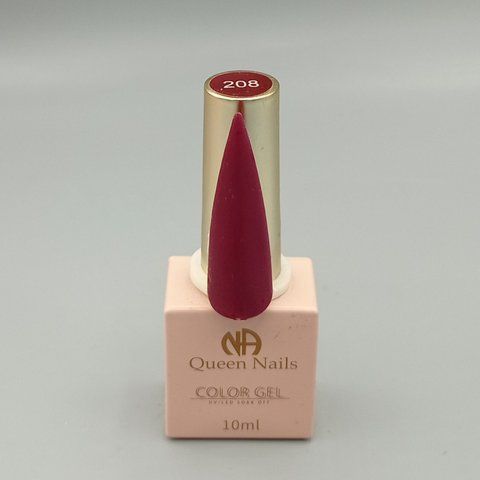 Гель-лак Queen Nails Color Gel № 208 008122 фото