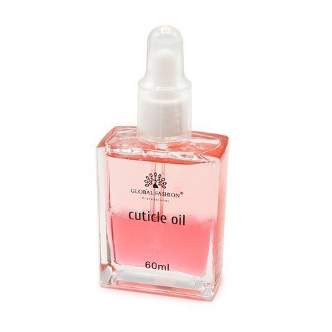 Сухое масло укрепляющее двухфазное для ногтей Global Fashion Cherry 60ml Nat-0526 фото