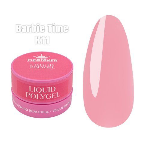 Рідкий полігель Designer Professional 30мл. у банцi К11 Barbie Time 010292 фото