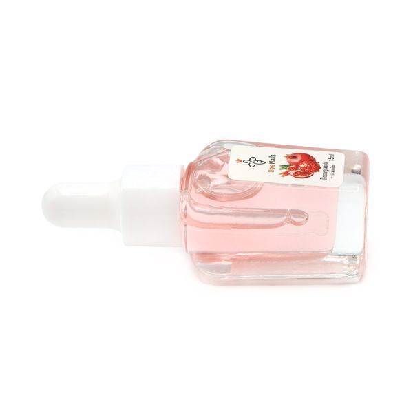Суха олія для кутикули з піпеткою з ароматом граната Bee Nails 15ml Nat-0476 фото