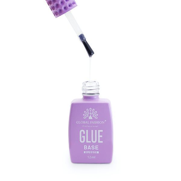 База для нігтів Global Fashion Glue Base Rubber 12мл. 009792 фото
