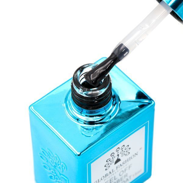 База для гель-лаку Global Fashion 15 мл Peel Off Rubber Base Coat 01002 фото